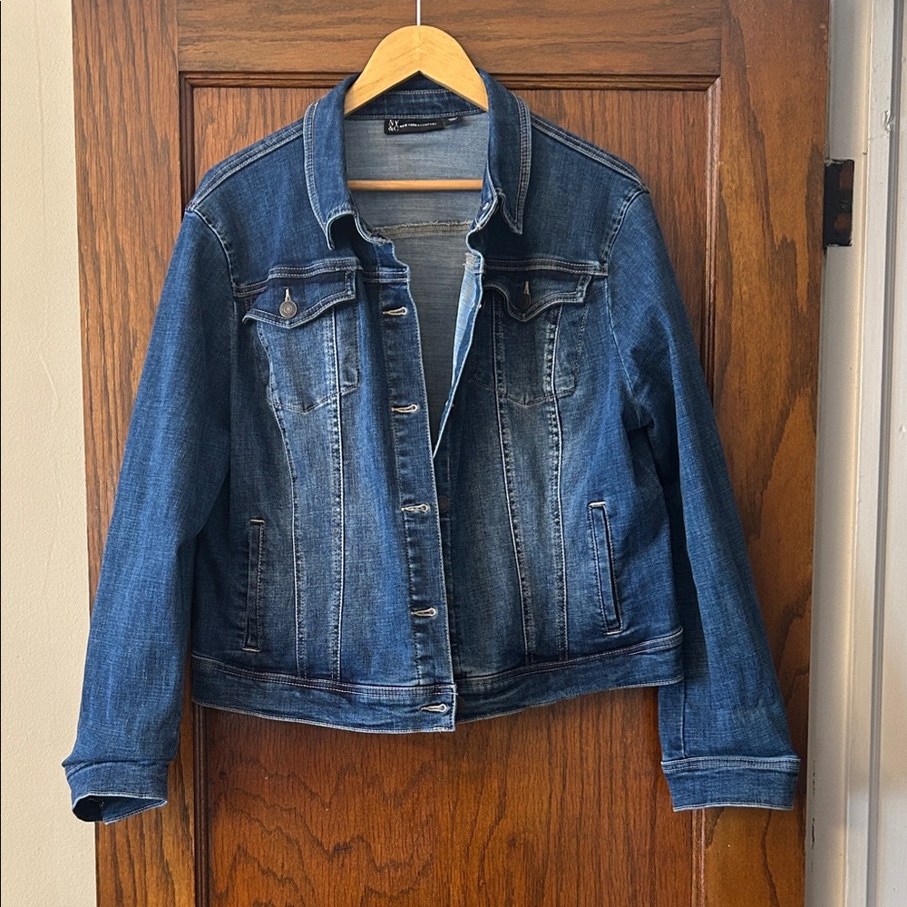 New York & Company Indigo Denim Jacket